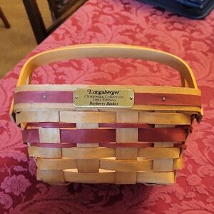 Longaberger 1993 Christmas Collection Bayberry Basket